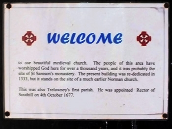 Photo Gallery Image - St Sampson's Church Notice